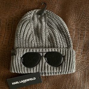 Karl lagerfeld beanie sunglass hat
